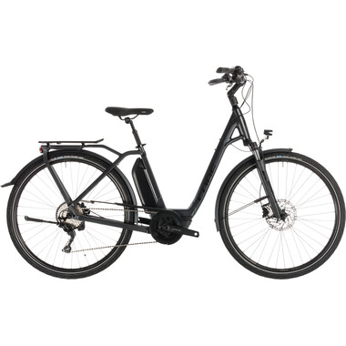 Bicicletta da Città Elettrica CUBE TOWN SPORT HYBRID PRO 400 WAVE Nero 2019 0